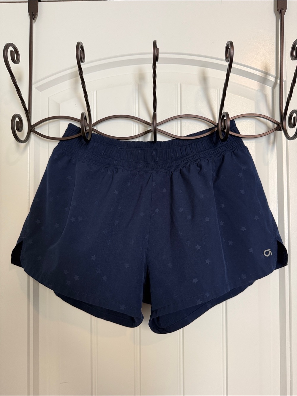 GAP Navy Athletic Shorts with Star Print